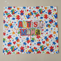 Autism Mama Rally Rag Background