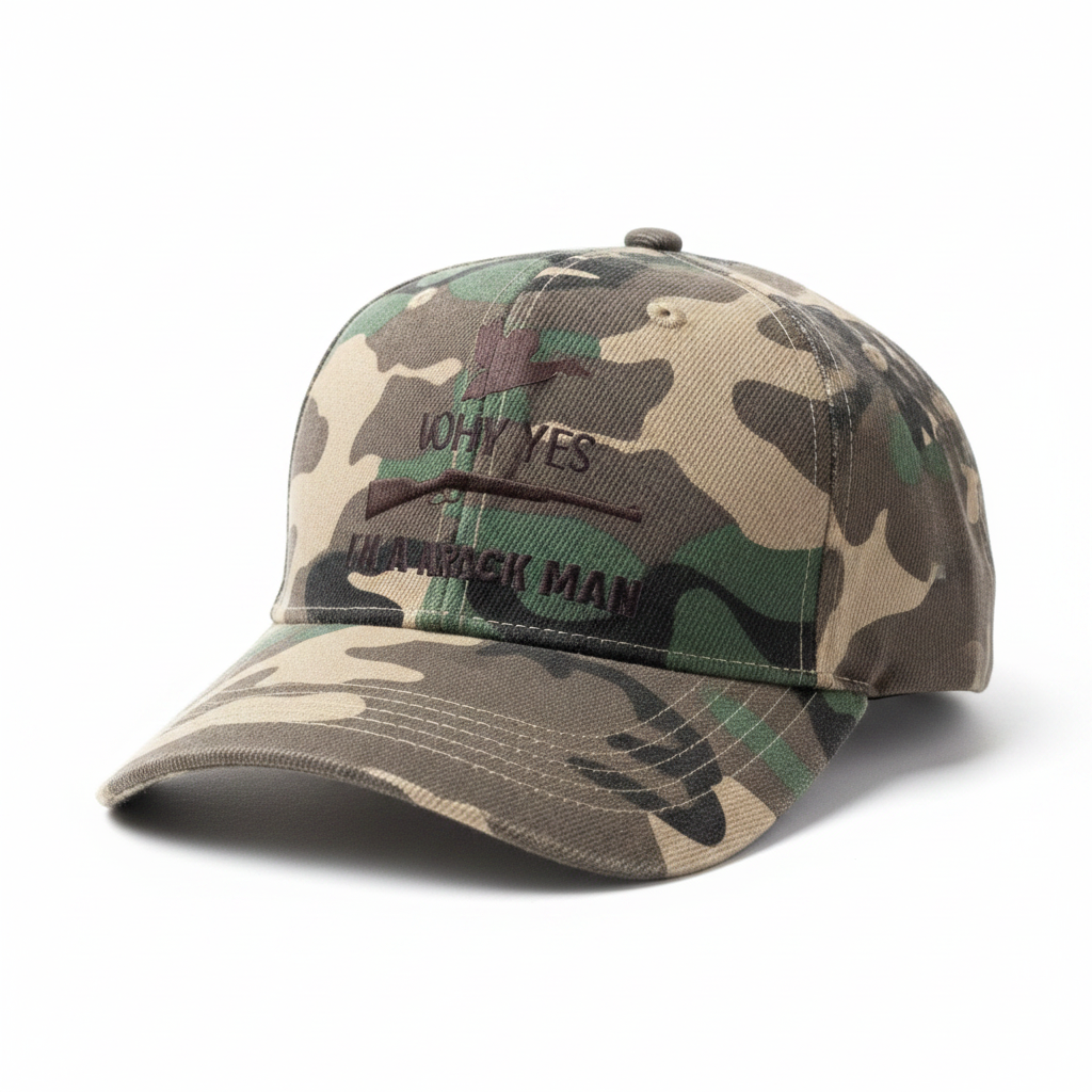 Why Yes I Am A Rack Man Camo Hat