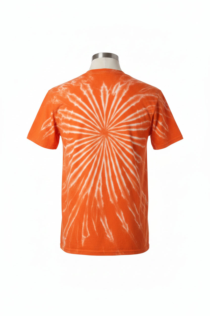 Yours Truly Bleached Tee - Orange