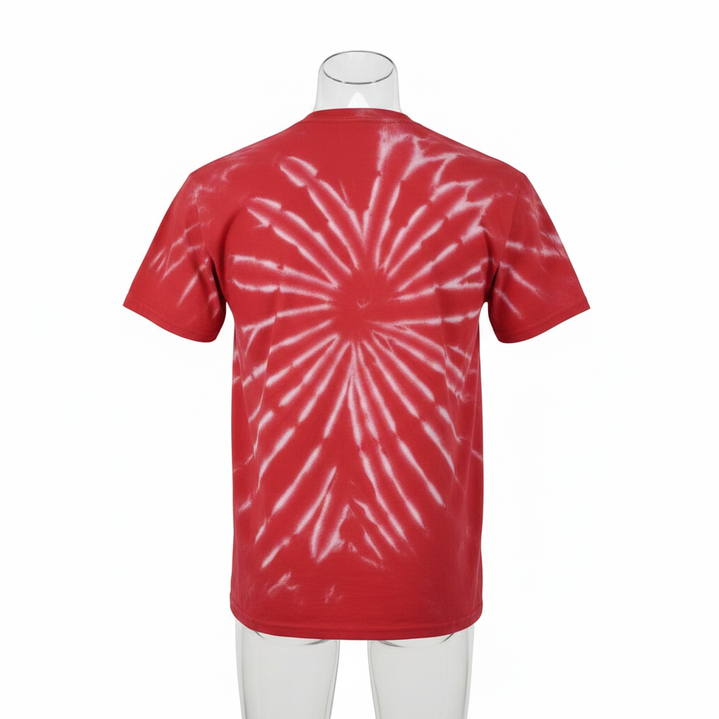 Yours Truly Feather Tie-Dye Tee - Back Upright